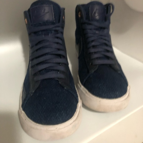 Nike sz 7 blazer mid premium lx 'binary blue - Picture 2 of 6